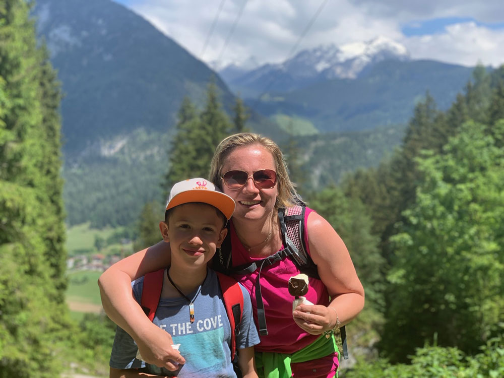 Ausblick ins Tal - St. Martin bei Lofer