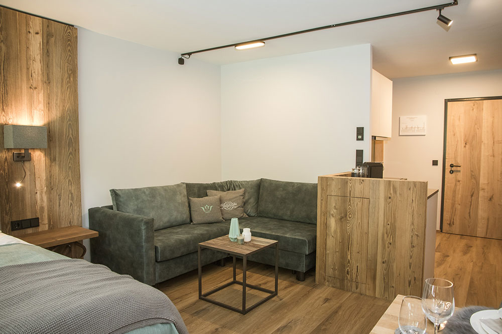 Sitzbereich - Sofa bzw. Schlafsofa