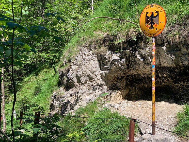 Wanderung zum Staubfall im Heutal / Unken