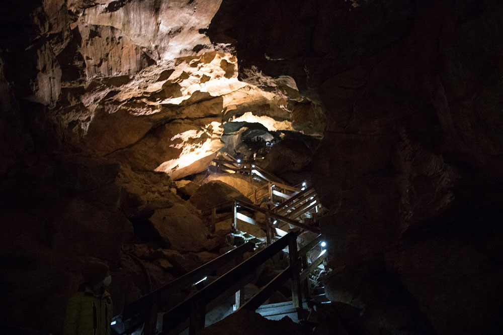 Lamprechtshöhle St. Martin bei Lofer - Stufen