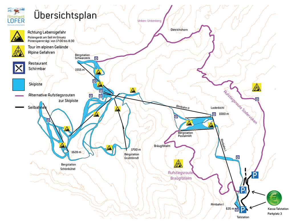 Pisten-Touren - Almenwelt Lofer