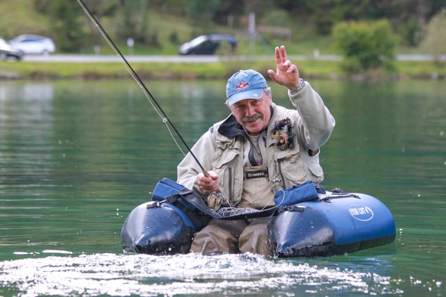 Fliegenfischen am Pillersee - Walter Mitterer