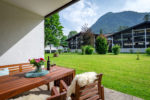 Apartment Mia - Blick in den Innenhof - Schlosspark