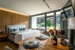 Apartment Mia - Zugang in den Schlosspark Grubhof