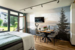 Apartment Mia - Wohn- und Schlafbereich