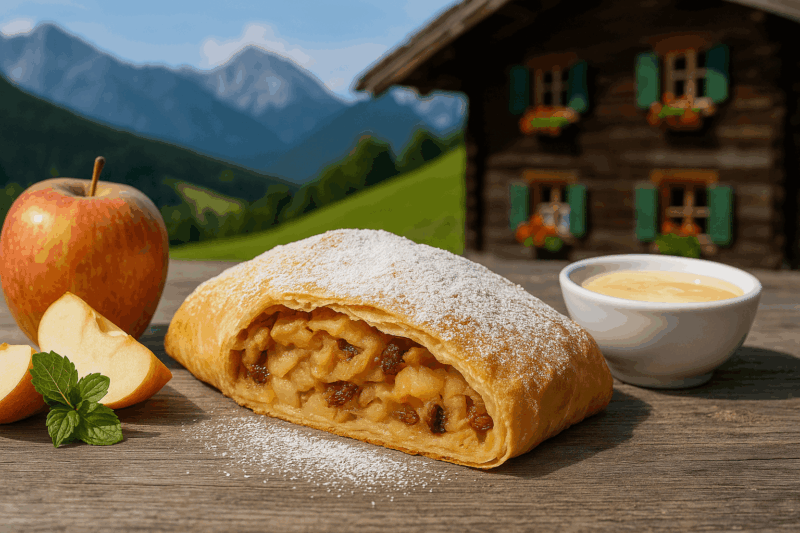 Apfelstrudel ð Das österreichische Original mit Tradition & Rezept