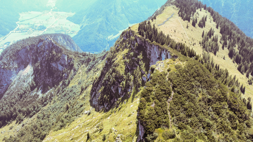 Grubhörndl Gipfelgrat - Loferer Alm