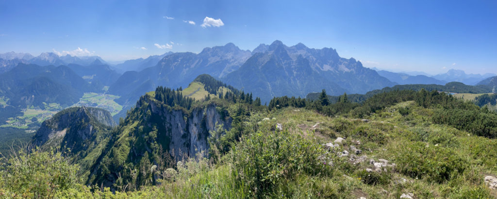 Grubhörndl - Ausblick auf die Loferer Steinberge
